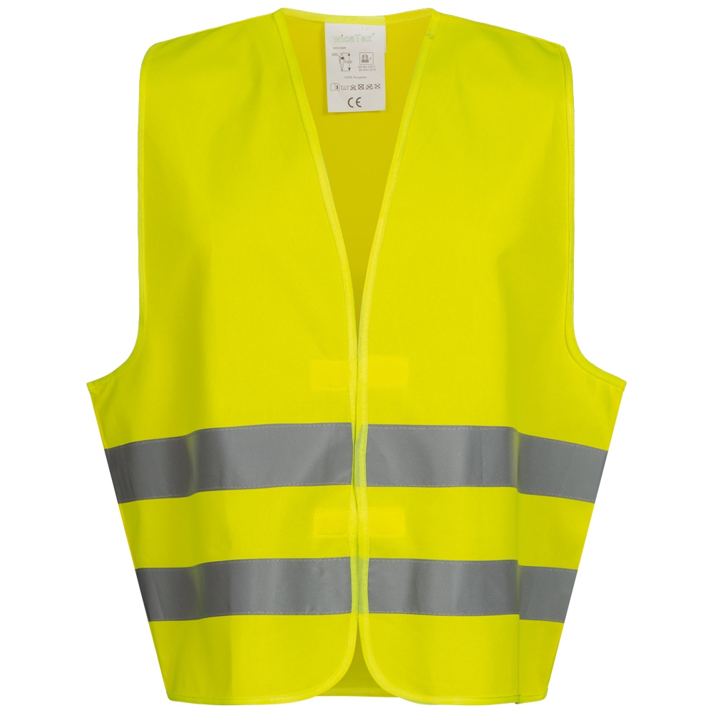 Áo phản quang Polyester màu vàng cỡ chung (unisize), Wicatex 22685