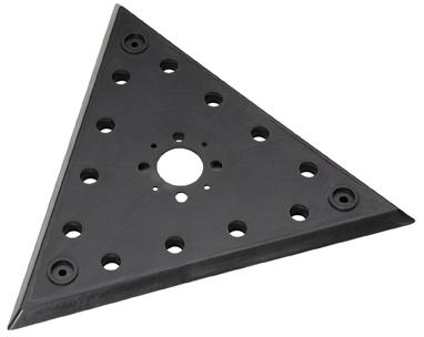 Đế chà nhám tam giác Velcro FLEX 354.988 dùng cho máy mài tường Giraffe WST 700 VV Plus