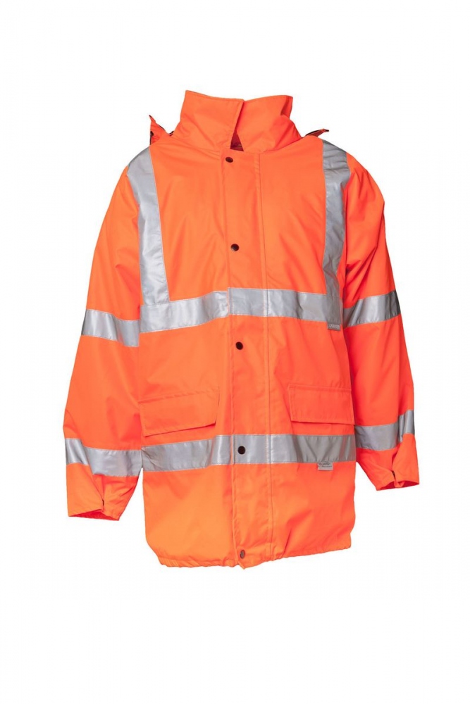 Áo khoác parka phản quang Planam 2053 - Cam phản quang